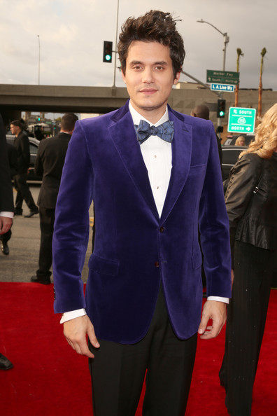 john mayer purple jacket
