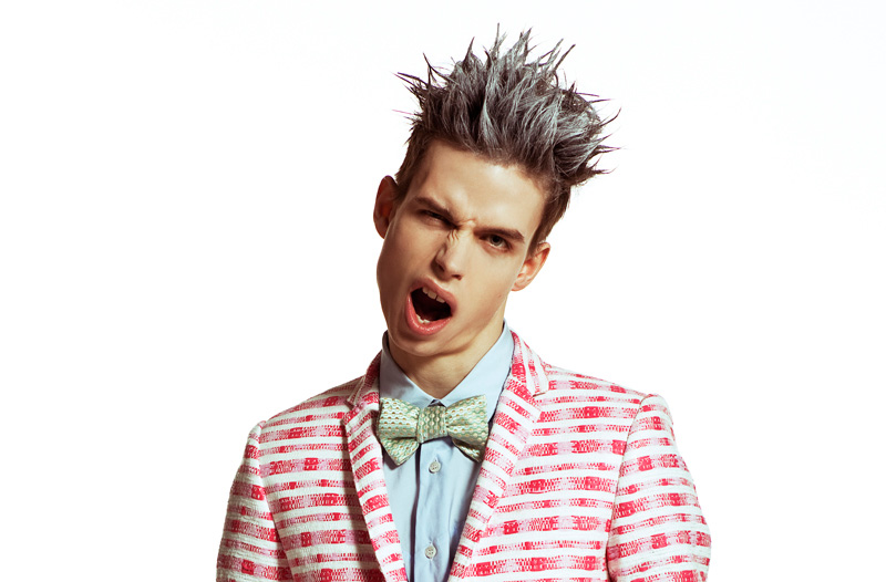 Pierre-Luc Baron in ‘Press Play’ by Yuji Watanabe for Fashionisto Exclusive