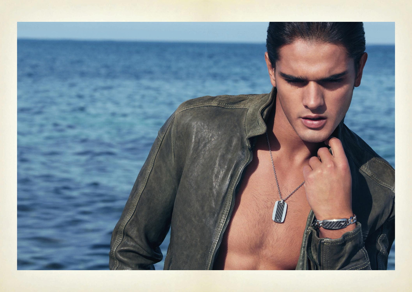 Marlon Teixeira Stars in Emporio Armani’s Spring/Summer 2013 Jewelry Campaign