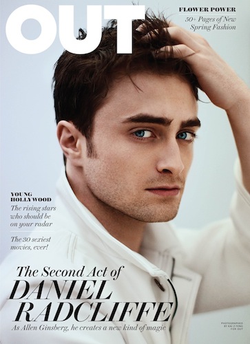 Daniel Radcliffe Covers Out's March 2013 Issue