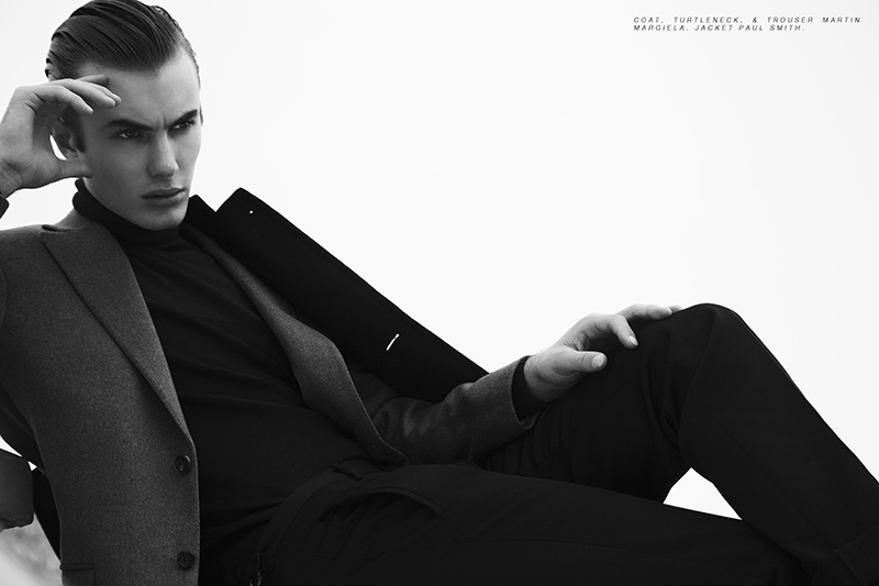 Alex Hammond in ‘Northern Light’ by Brent Chua for Fashionisto Exclusive