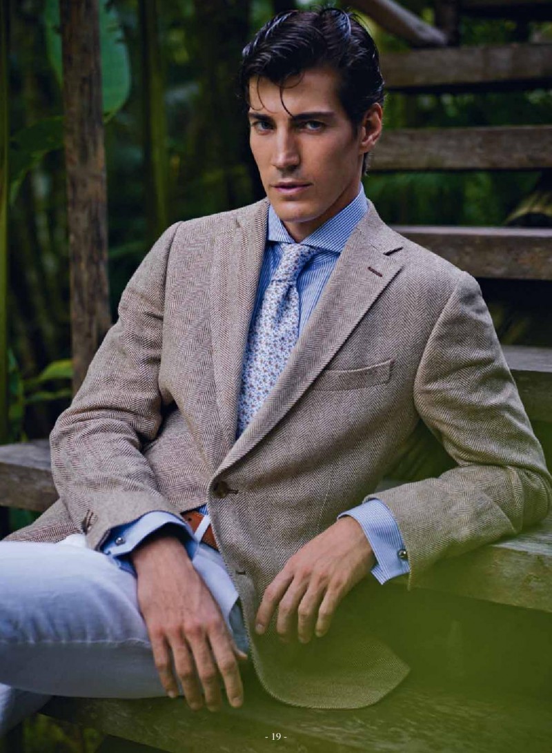 Oriol Elcacho Suits Up for Scapa's Spring/Summer 2013 Lookbook – The ...