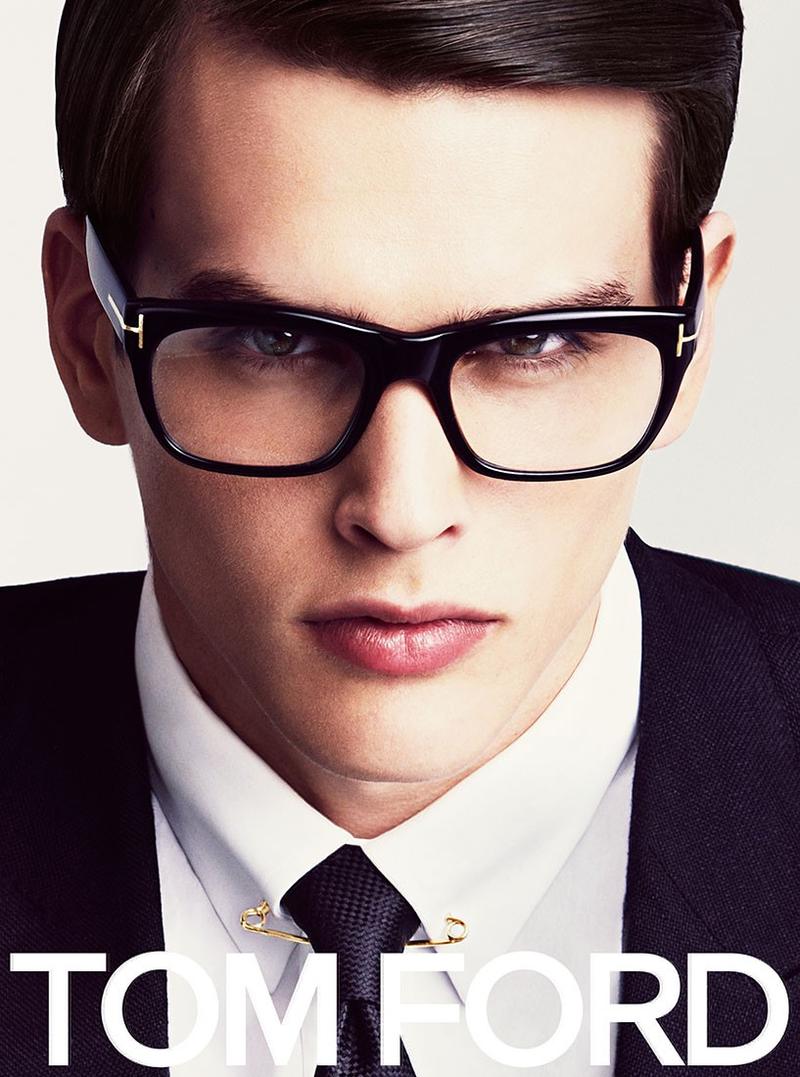 Simon Van Meervenne Appears in Tom Ford's Spring/Summer 2013 Eyewear Campaign
