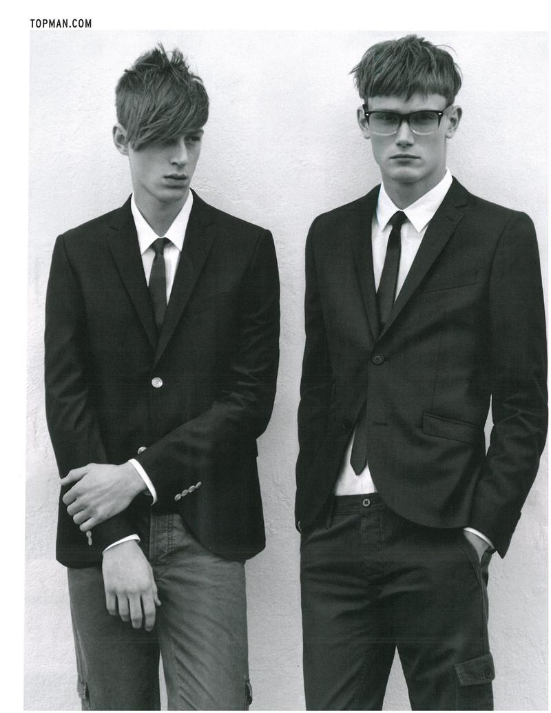 Malcolm De Ruiter & Race Imboden Star in Topman’s Spring/Summer 2013 Campaign