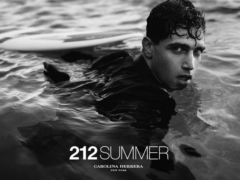 Greg Nawrat, Andres Risso & Fabio Mancini for 212 Summer Carolina Herrera Campaign