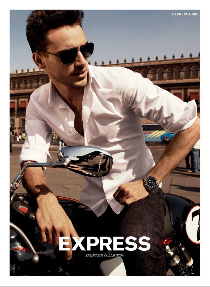 Arthur Kulkov Fronts Express’ Spring 2013 Campaign