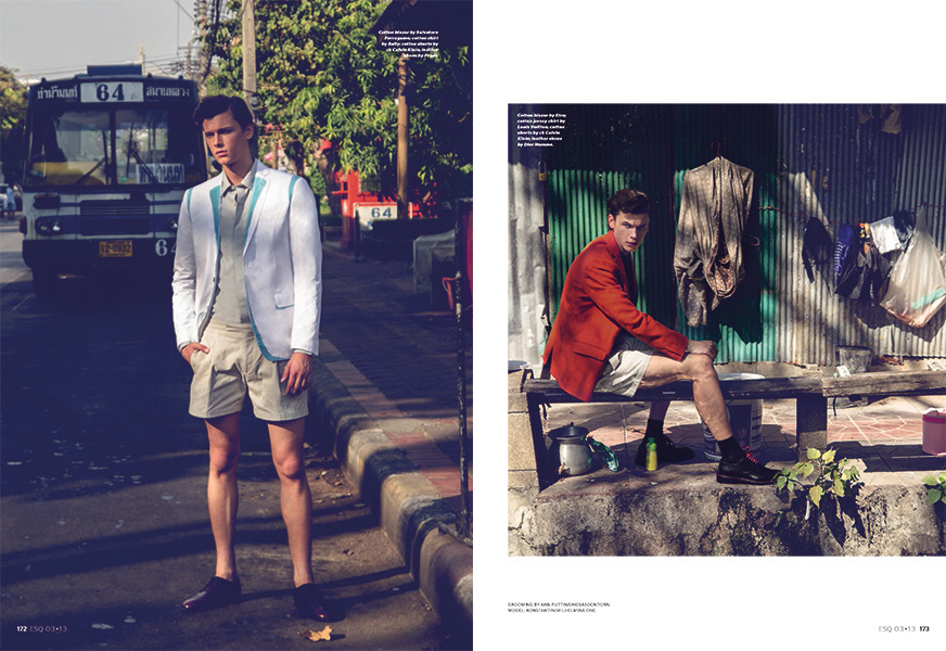 Konstantin Vesnin Enjoys a Weekend Getaway for Esquire Singapore