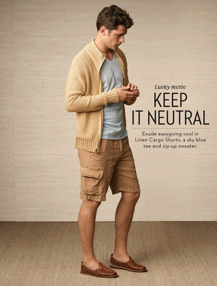 Sean O'Pry Graces Lucky Brand's Spring 2013 Catalogue – The Fashionisto