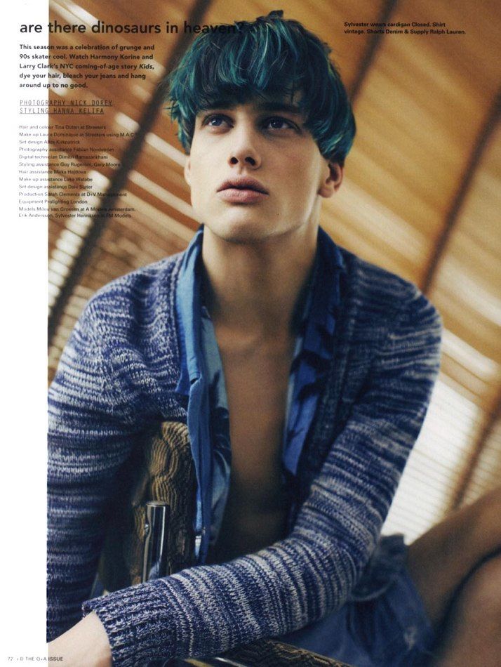 Sylvester Ulv & Erik Andersson Embrace Grunge for i-D
