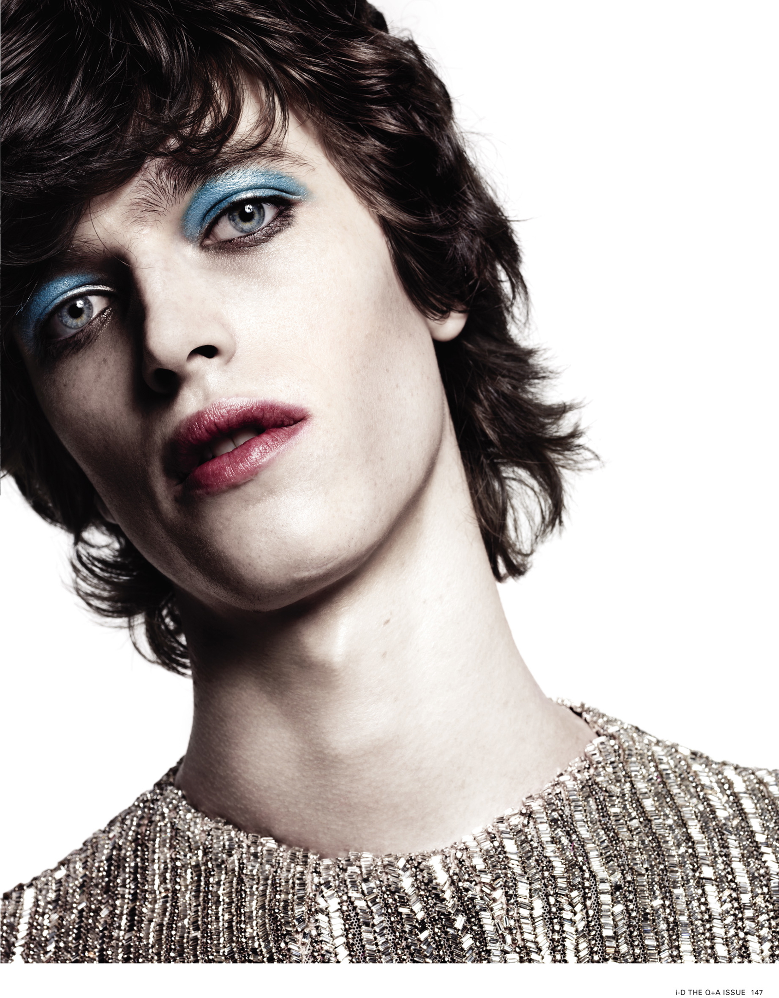 Hedi Slimane Shoots a Glam Reuben Ramacher for i-D