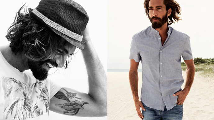 Maximiliano Patane & Ryan Kennedy Enjoy a Spring Getaway for H&M