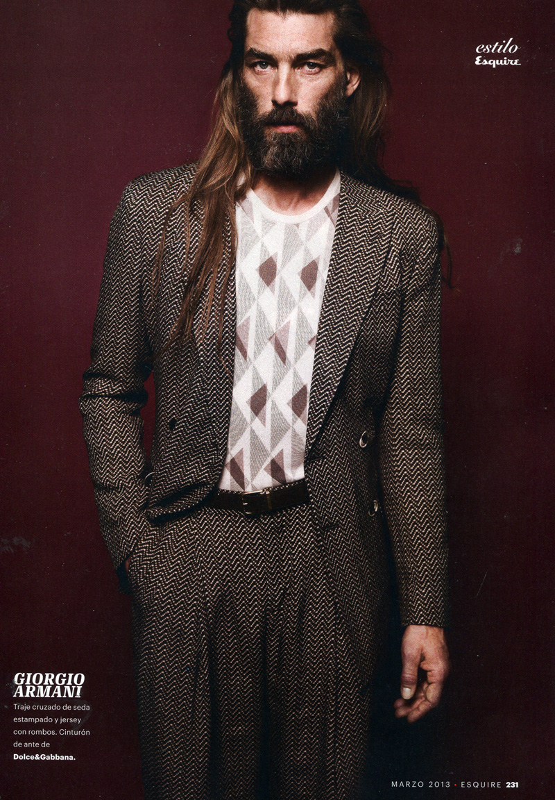 Patrick Petitjean Dons the Spring Collections for Esquire España