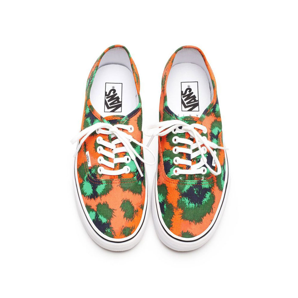 Vans Authentic Kenzo Leopard Flame Pool Green