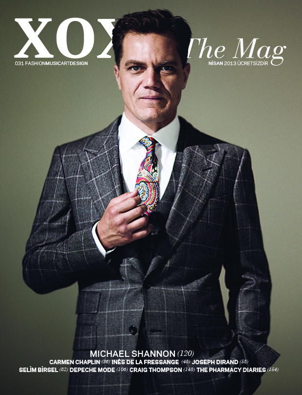 Michael Shannon Graces the Cover of XOXO The Mag – The Fashionisto