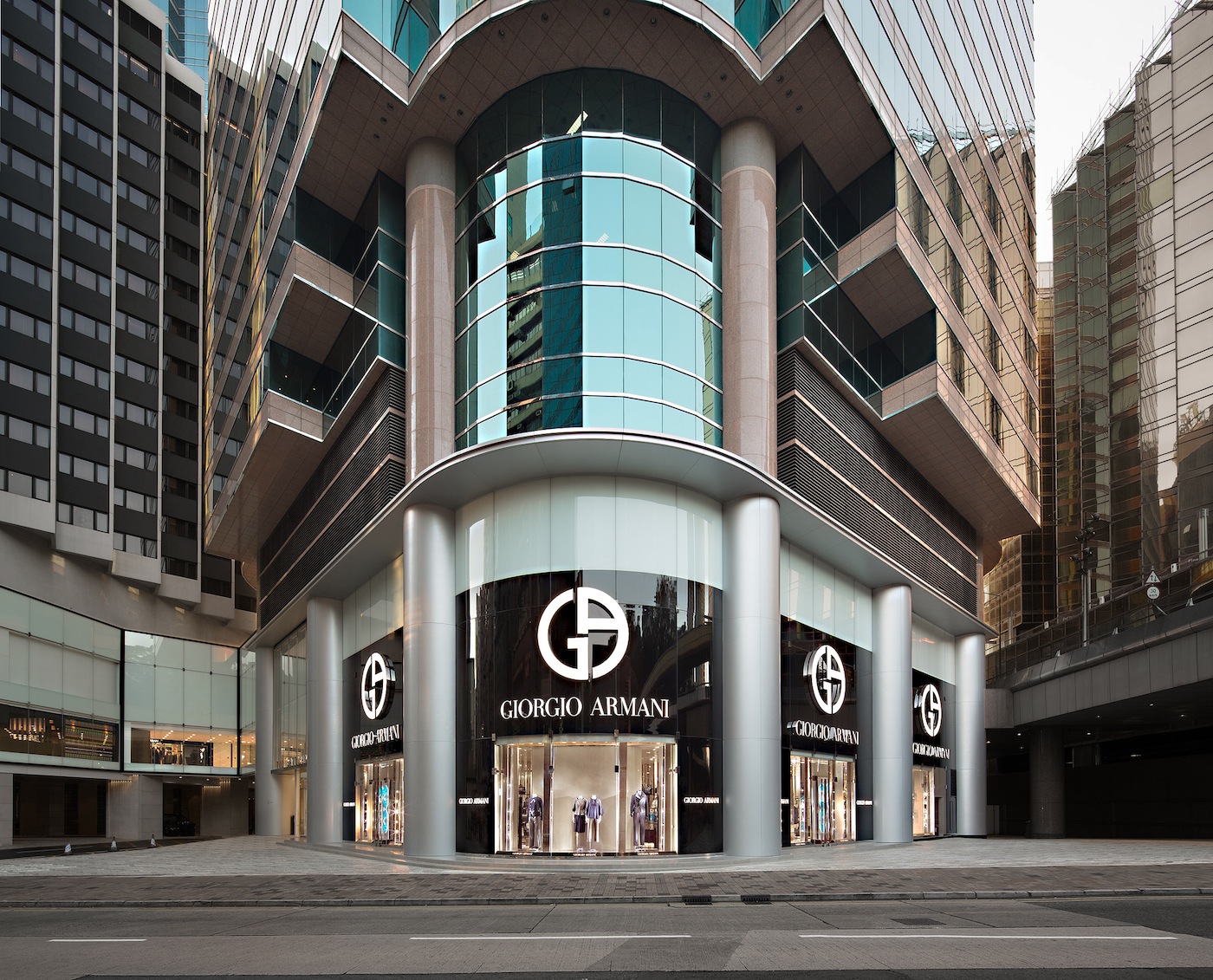 Armani fashion best sale house