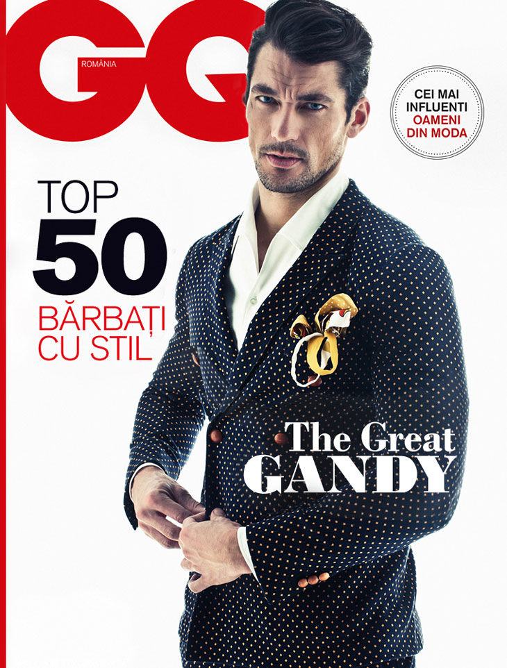 david gandy gq romania cover