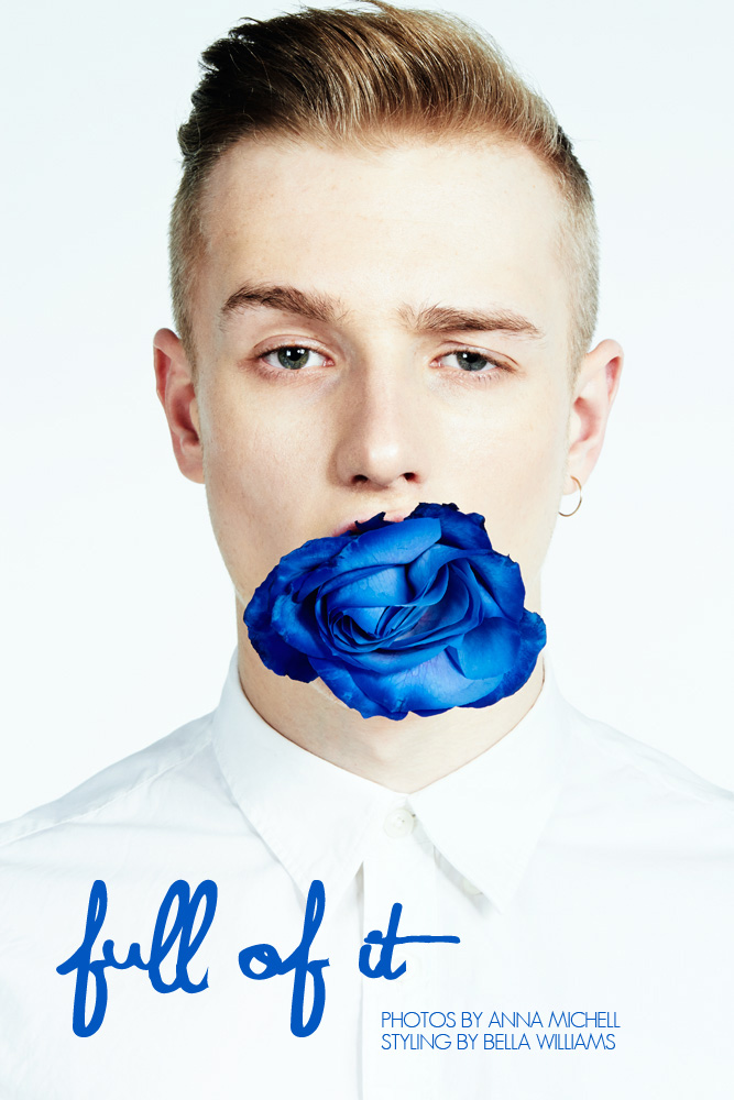 Conor Doherty in 'Full of It' by Anna Michell for Fashionisto Exclusive