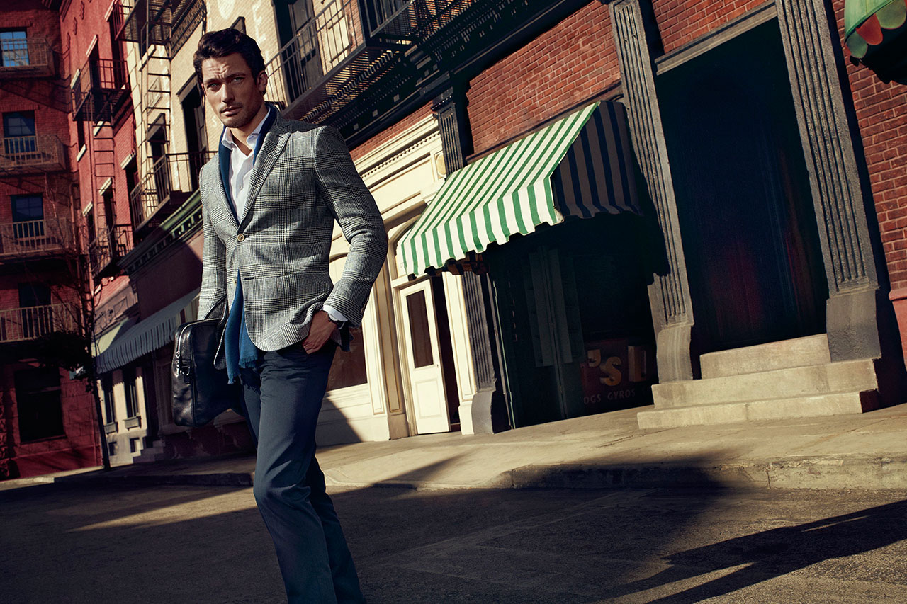 David Gandy Hits the Streets of New York for Massimo Dutti's NYC ...