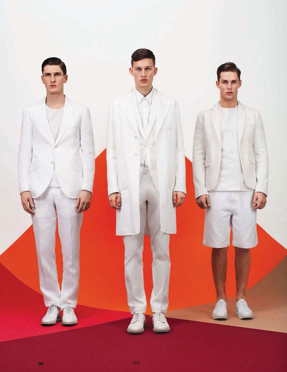 Bastian Thiery, Lars Burmeister, Nils Butler & Thomas Sottong Sport Spring Trends for GQ Style Germany