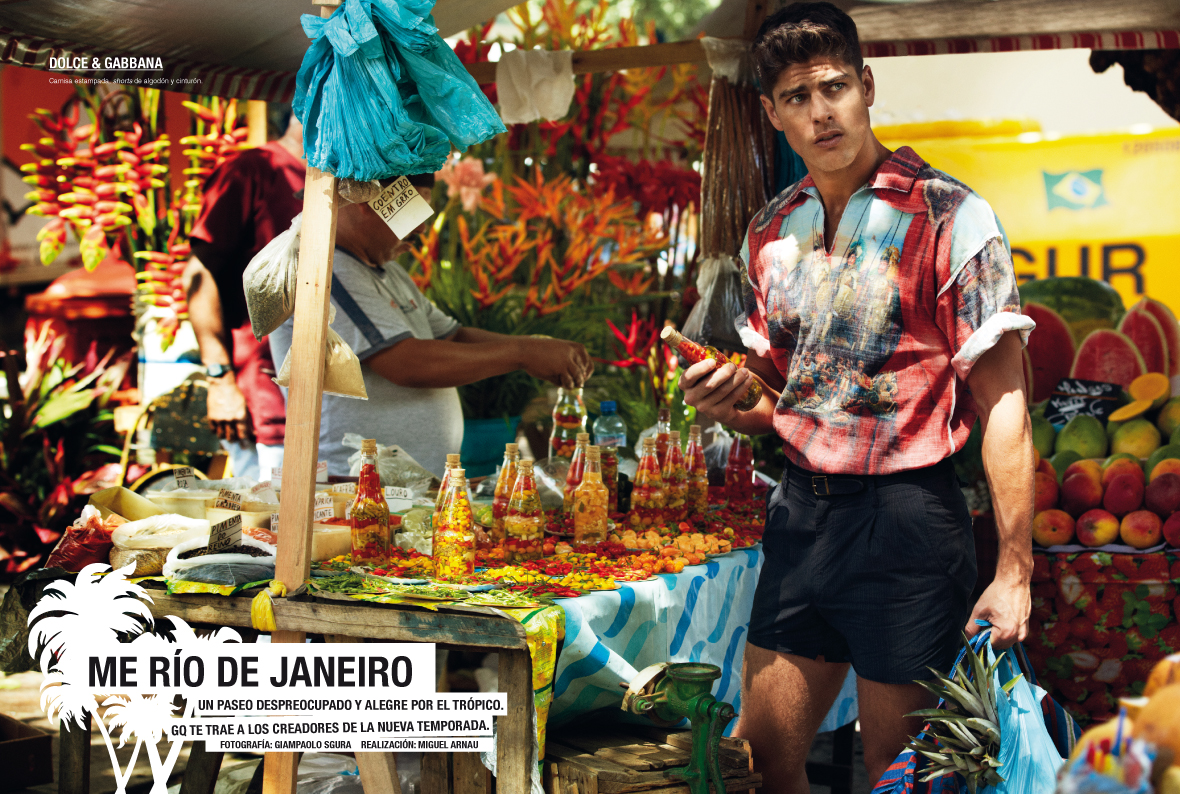 Evandro Soldati & Michael Camiloto Model the Spring Collections for Spanish GQ