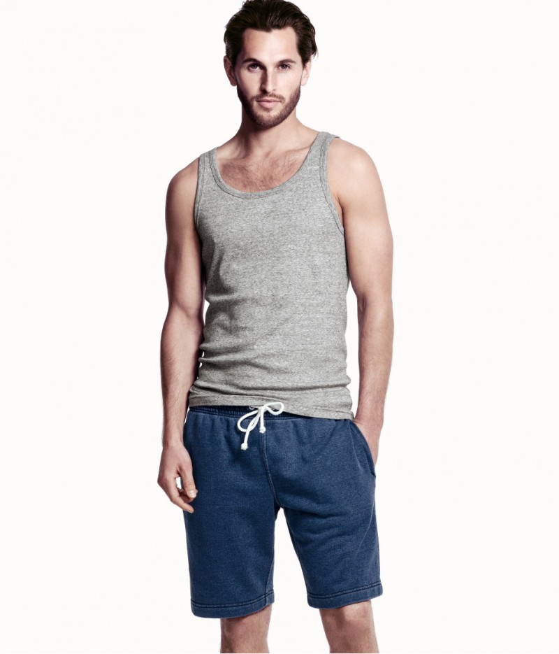 Jake Davies Models H&M's Casual Styles for Spring 2013 – The Fashionisto