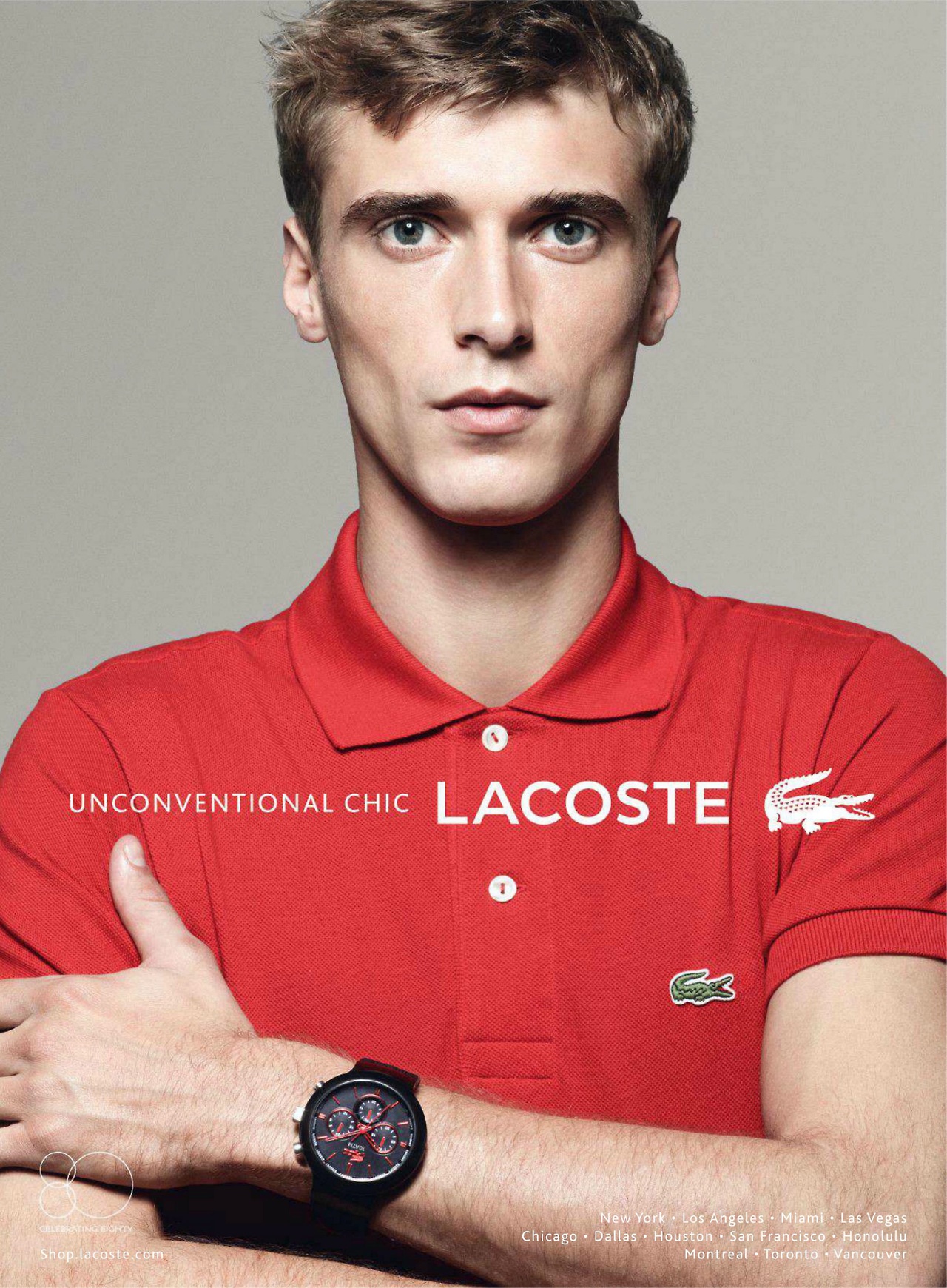 Lacoste Taps Clément Chabernaud for its Spring/Summer 2013 Watches Campaign