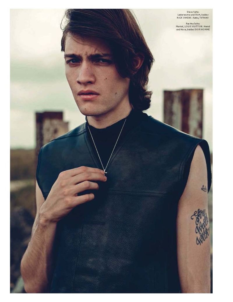 Marcel Castenmiller Explores the Badlands for GQ Style Germany