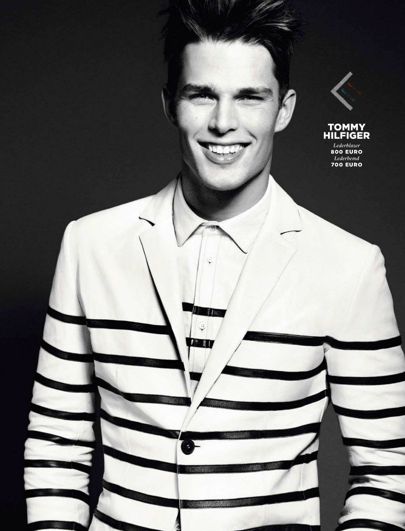 Nils Butler Embraces Spring Styles for GQ Germany