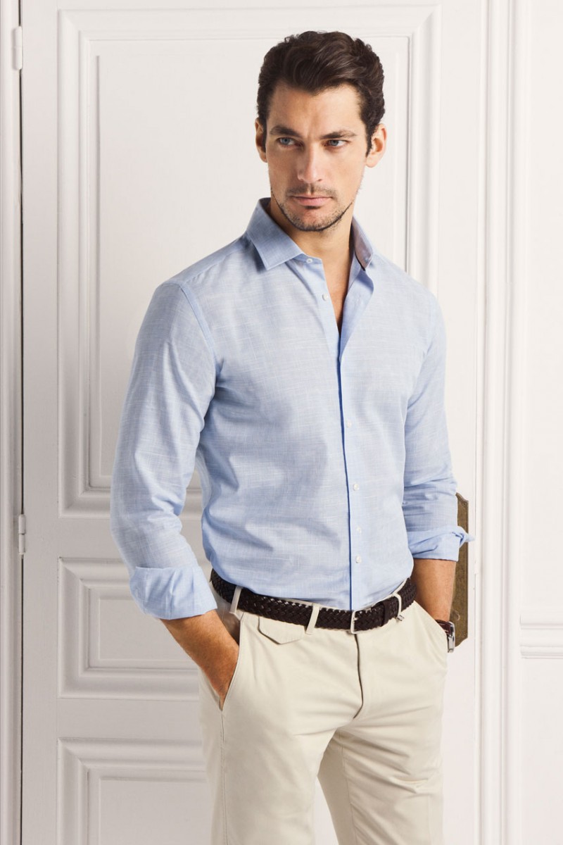 David Gandy is a Vision of Elegance for Massimo Dutti's NYC Lookbook ...