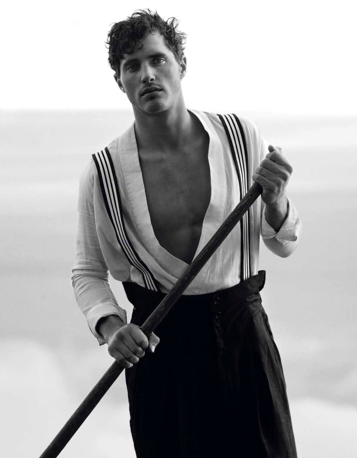 Ollie Edwards is a Free Spirit for Vogue Hommes International