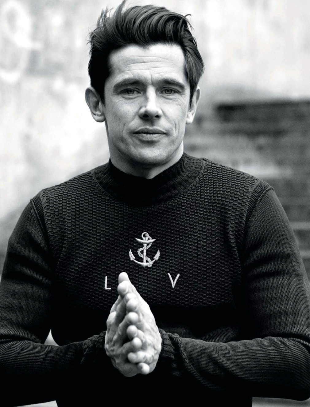Werner Schreyer Poses for L’Officiel Hommes Paris