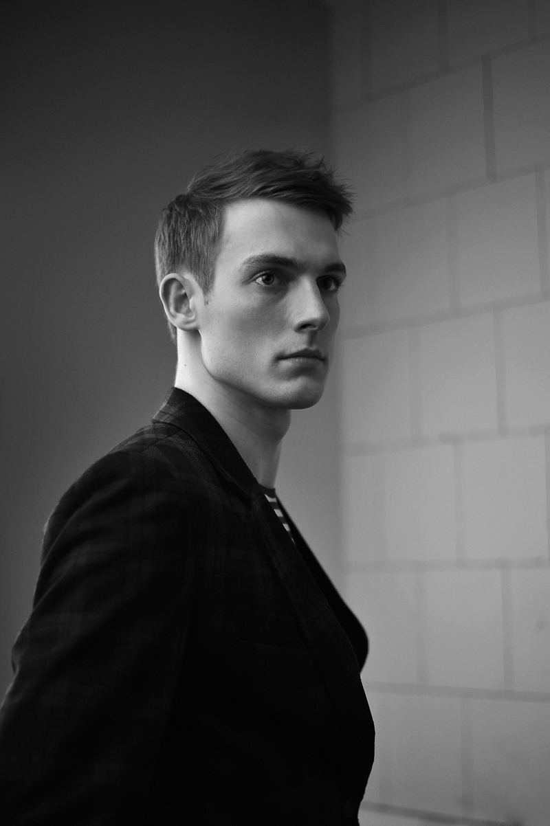 Paweł Bińczak Poses for Tomasz Haczyk