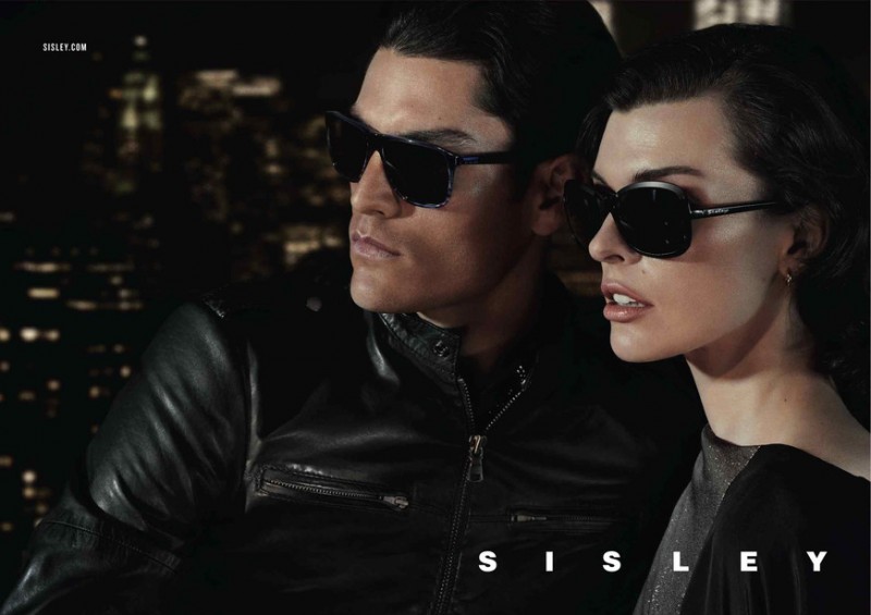 Tyson Ballou Charms in Sisley s Spring Summer 2013 Eyewear