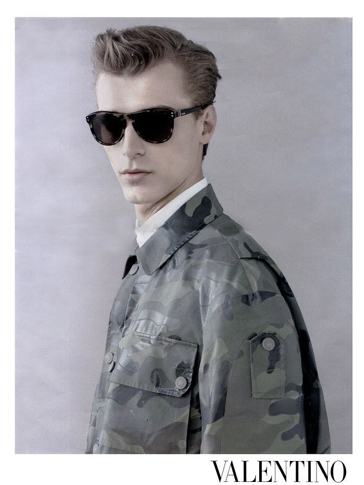 Clément Chabernaud Fronts Valentino's Spring/Summer 2013 Eyewear Campaign