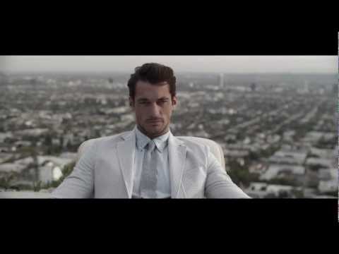 David Gandy Drives in Hollywood for Massimo Dutti