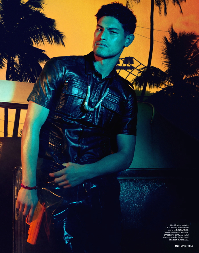 Jonathan, Glen & Shola Sizzle for British GQ Style