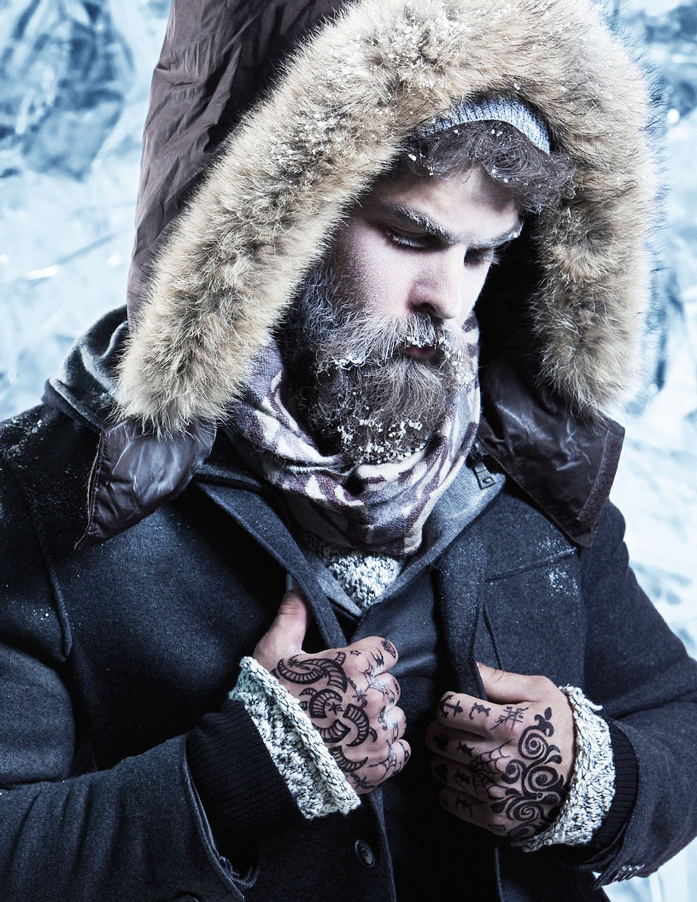Bruno Fernandes Gears Up for Winter with the Invert Menswear Campaign