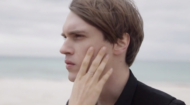 A Les Hommes Clad Stefan Knezevic Stars in The Greatest's Fashion Film A Les Hommes Clad Stefan Knezevic Stars in The Greatest's Fashion Film