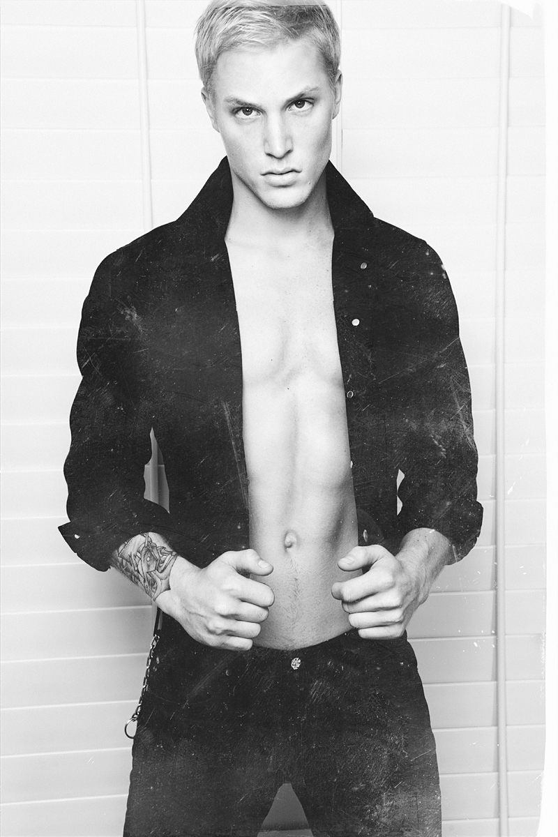 Alex Evans Photographs New Face Sebastian