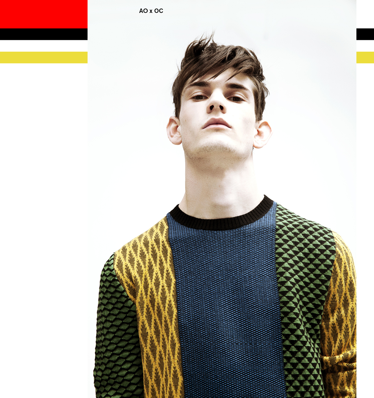 Sevda Albers Photographs Reece Sanders for Adidas x Opening Ceremony Lookbook
