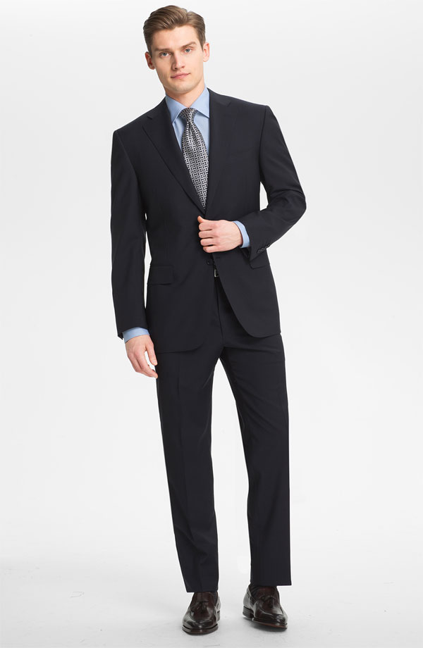 Vladimir Ivanov Models Canali's Spring Collection for Nordstrom – The ...