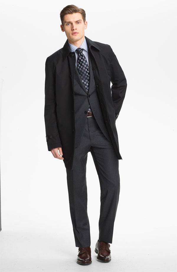 Vladimir Ivanov Models Canali's Spring Collection for Nordstrom – The ...