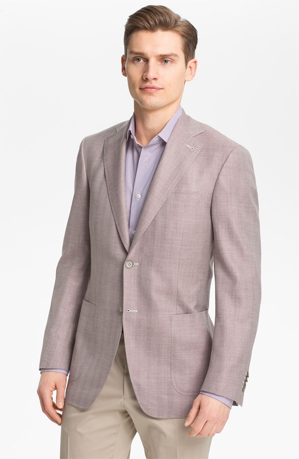Vladimir Ivanov Models Canali's Spring Collection for Nordstrom – The ...