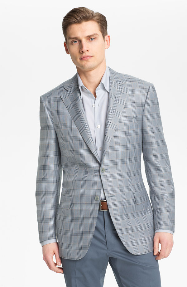 Vladimir Ivanov Models Canali's Spring Collection for Nordstrom – The ...