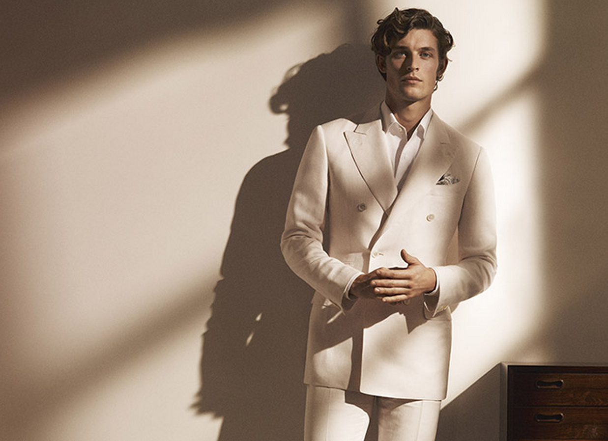 A Sharp Dressed Wouter Peelen Graces Canali’s Spring/Summer 2013 Campaign