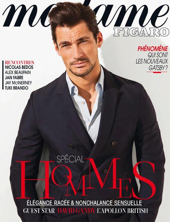 David Gandy Strikes a Pose in Prada for Madame Figaro’s Cover