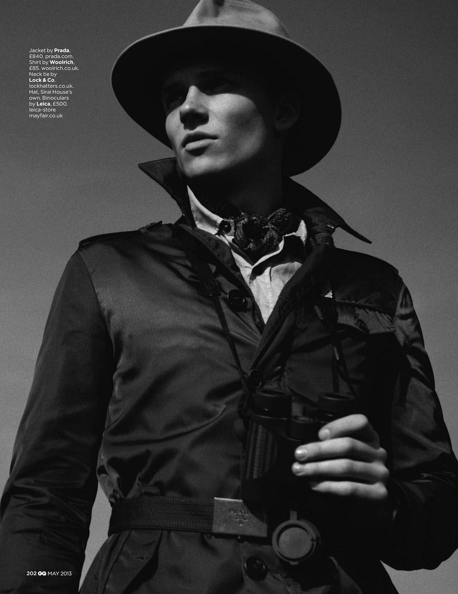 Samuel Tingman Explores Kenya for British GQ