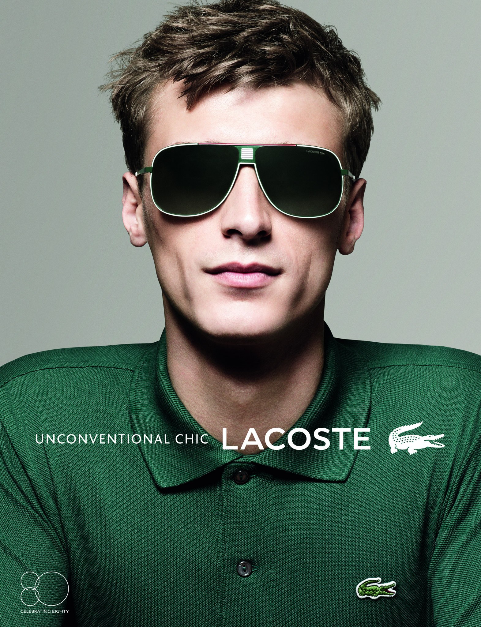 Clément Chabernaud Stars in Lacoste Eyewear Spring/Summer 2013 Campaign by David Sims