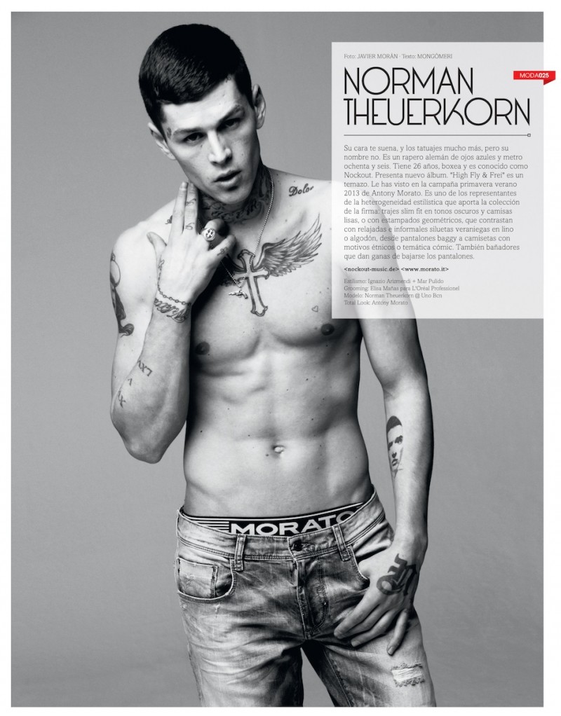 Male Models with Tattoos | Page 3 | The Fashionisto