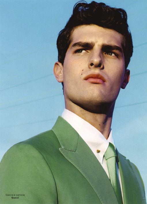 Paolo Anchisi has a Color Obsession for GQ Style Italia